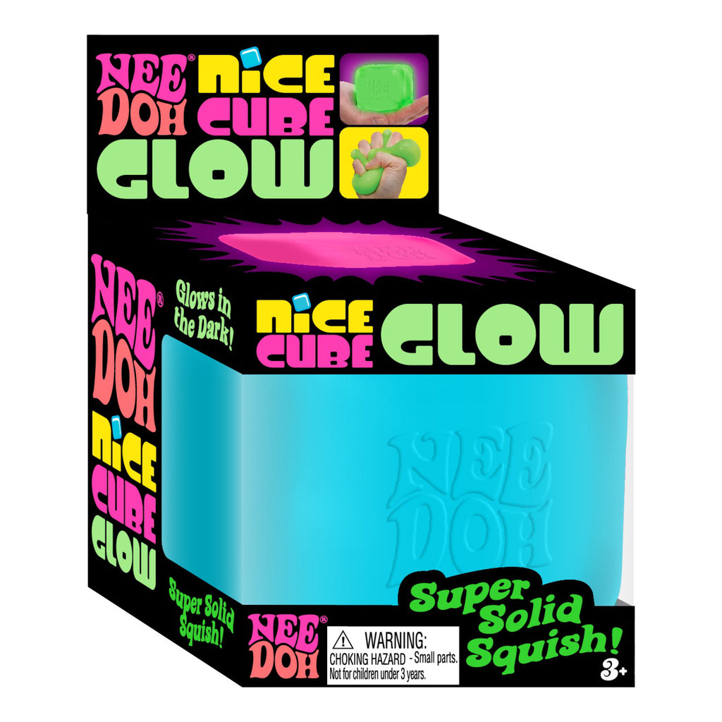 Glow Nice Cube Needoh blue.