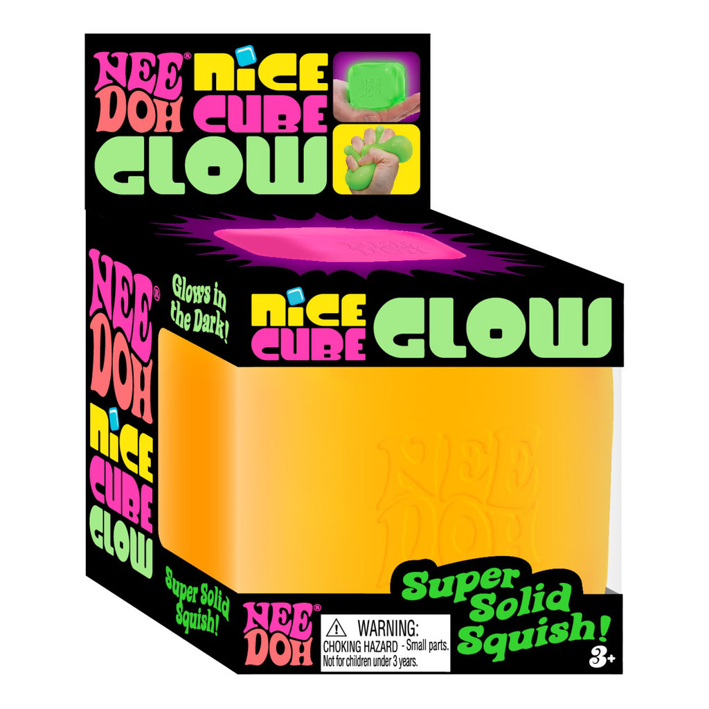 Glow Nice Cube Needoh orange.