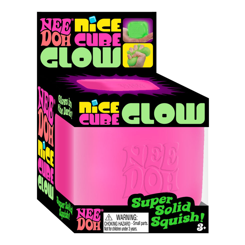 Glow Nice Cube Needoh pink.