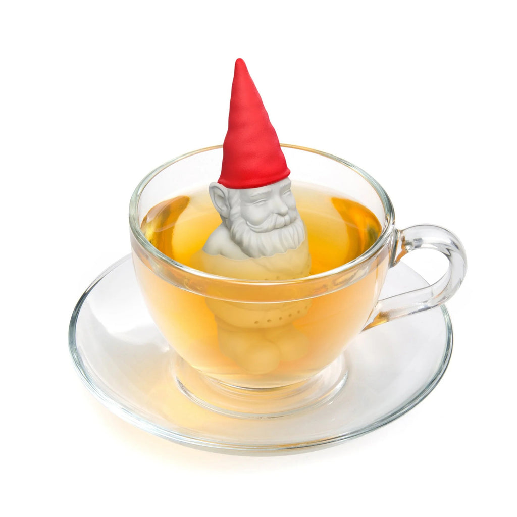 Gnome Brew Tea Infuser in cup.