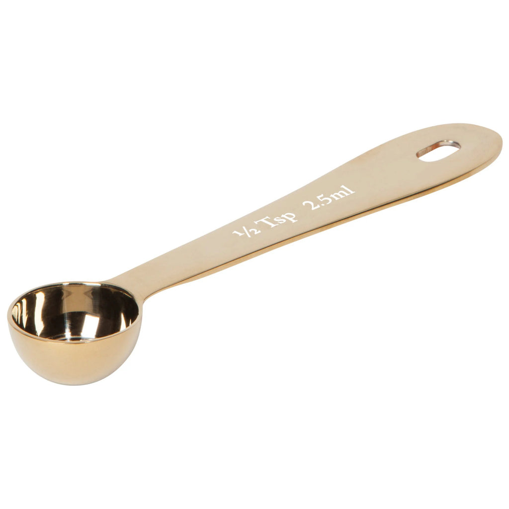 Gold Measuring Spoon.