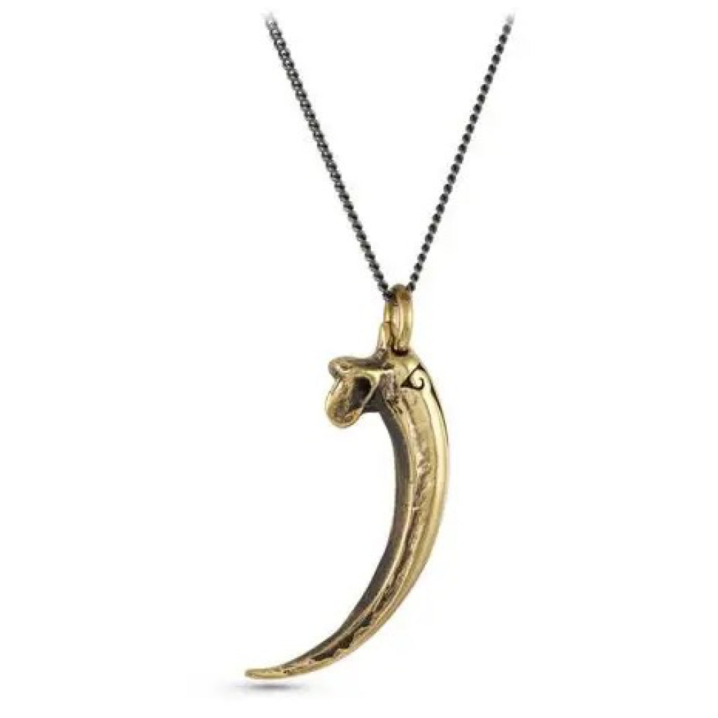 Golden Eagle Talon Necklace Bronze.