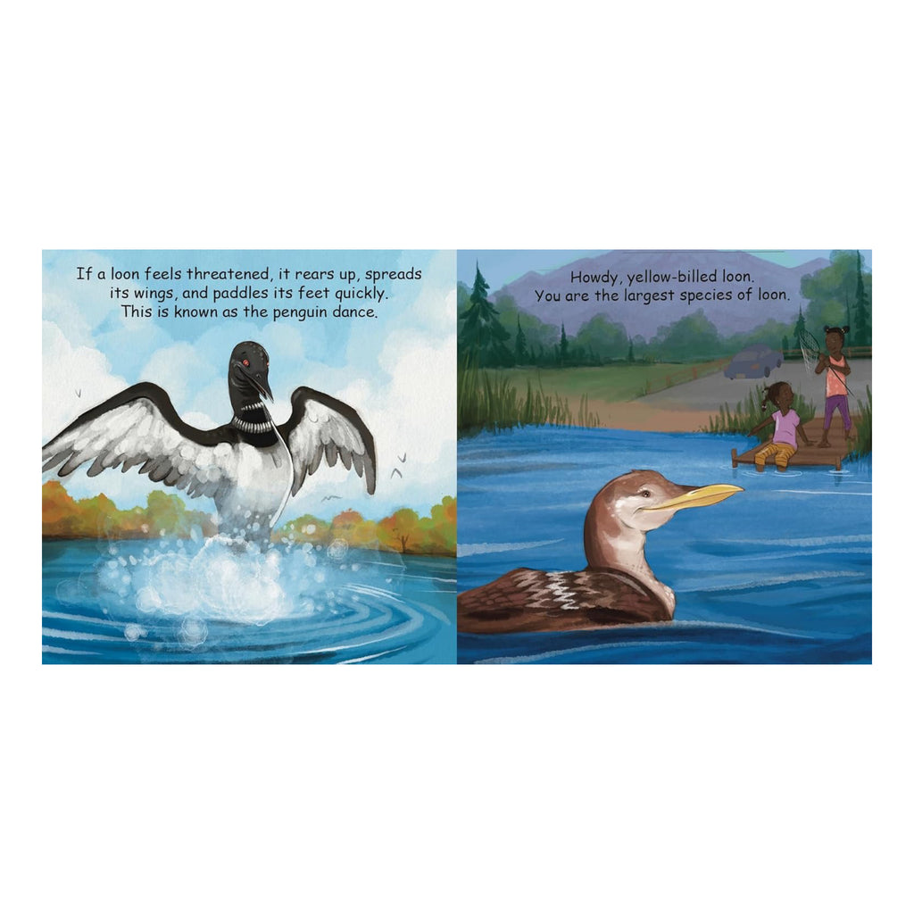 Good Night Loons - spread 2.