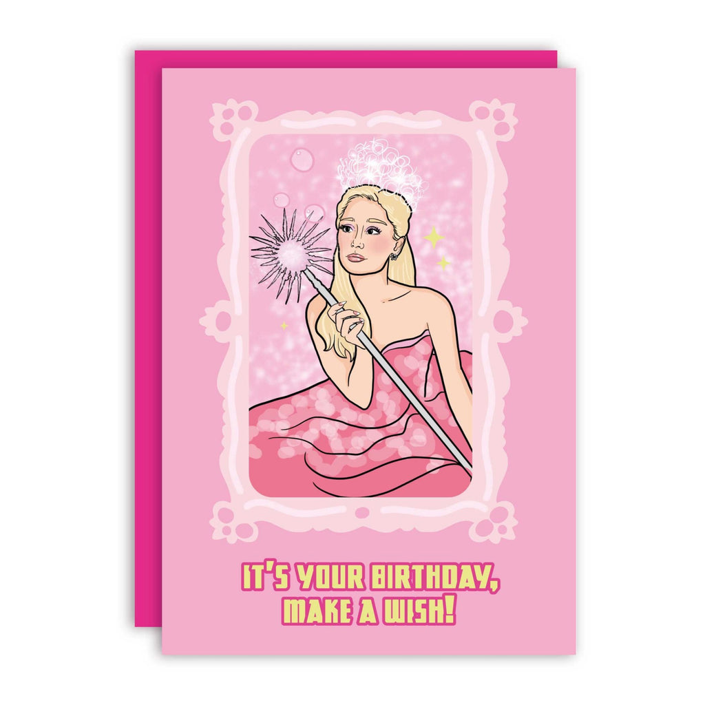 Good Witch Birthday Card.