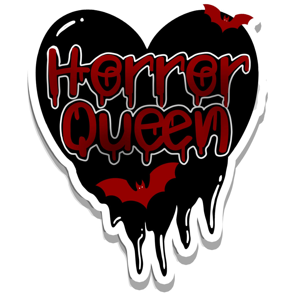 Gothic Horror Queen Sticker.