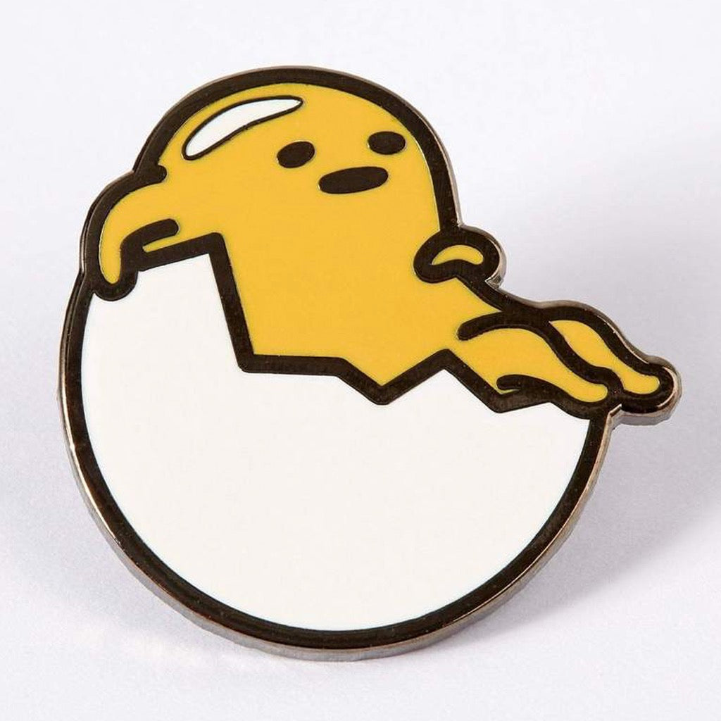 Gudetama Just Chillin Enamel Pin.