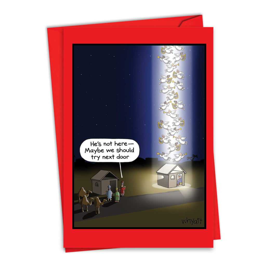 Guiding Light Christmas Card.