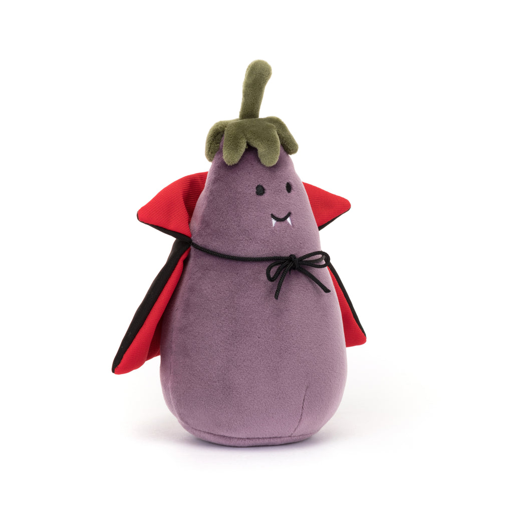 Halloween Jellycat eggplant.