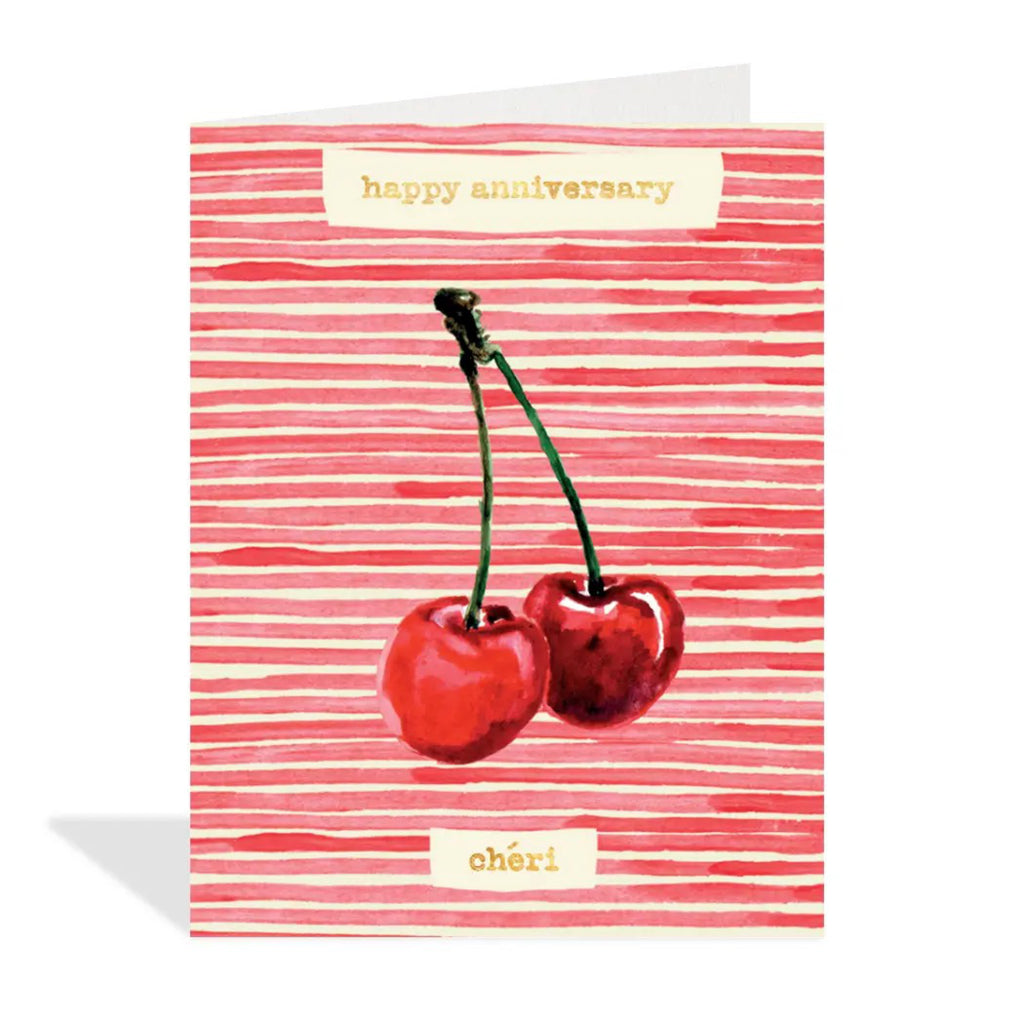 Happy Anniversary Cheri Card.