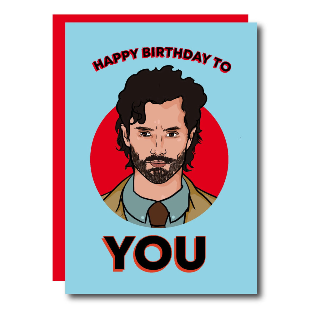Happy Birthday To YOU Penn Badgley Card.