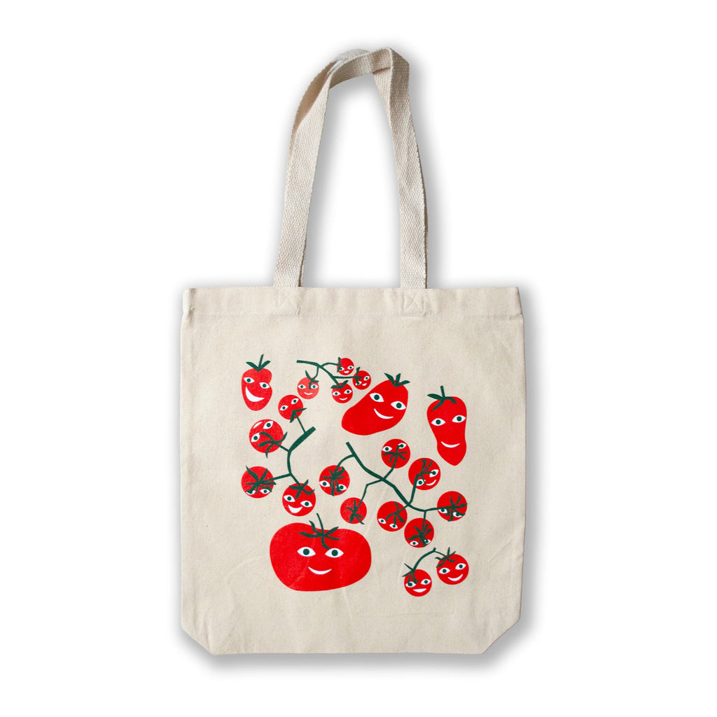 Happy Hot Tomatoes Tote Bag.