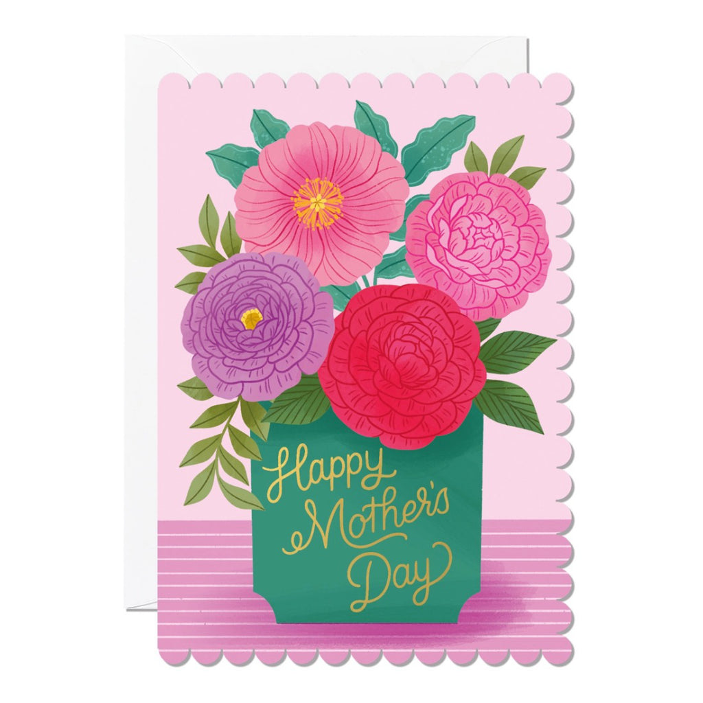 Happy Mother's Day Vase Card.