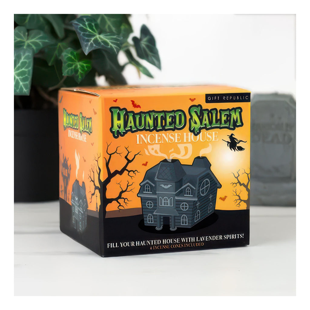 Haunted Salem Incense House packaging.
