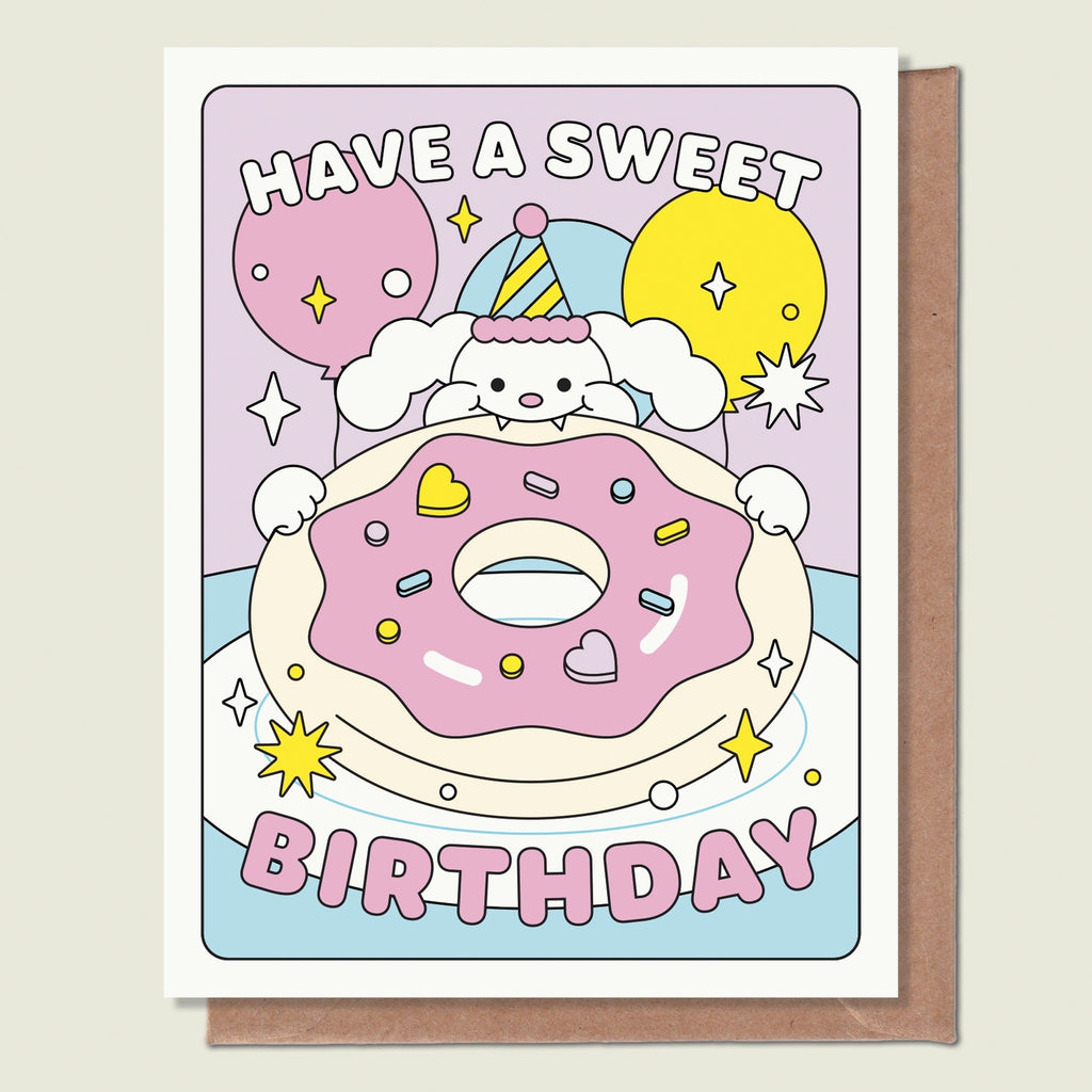 Have A Sweet Birthday Greeting Card.