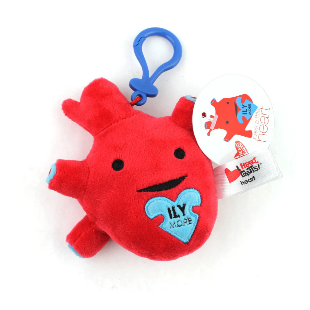 Heart Bag Charm.