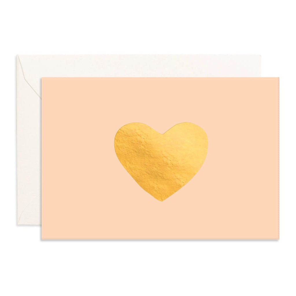 Heart Mini Greeting Card.