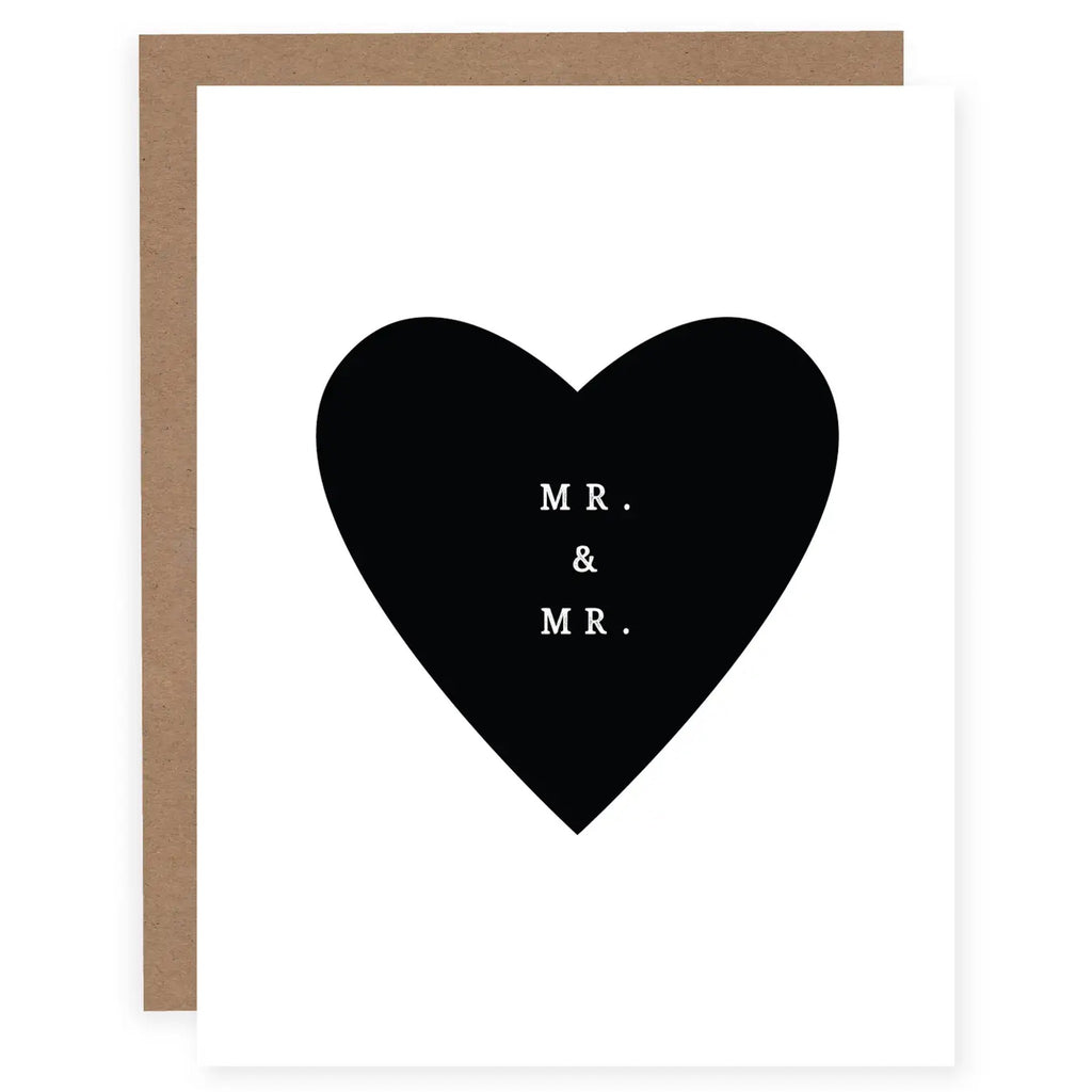 Heart Mr. & Mr. Card.