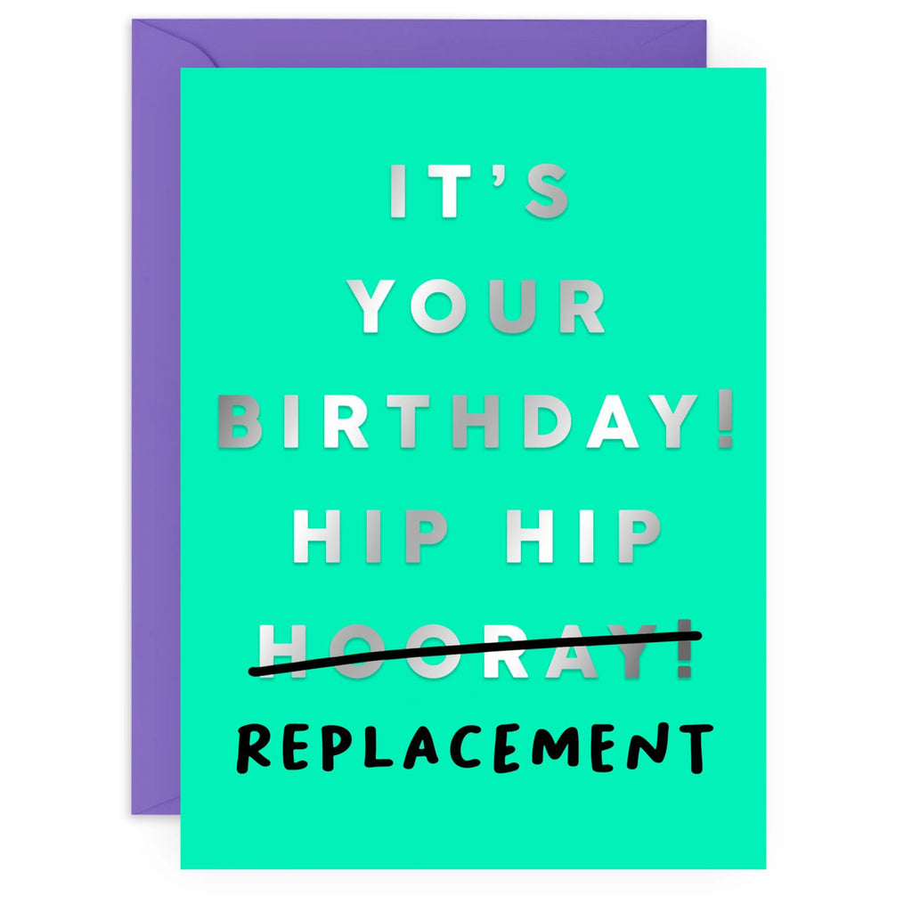 Hip Hip Replacement Card.