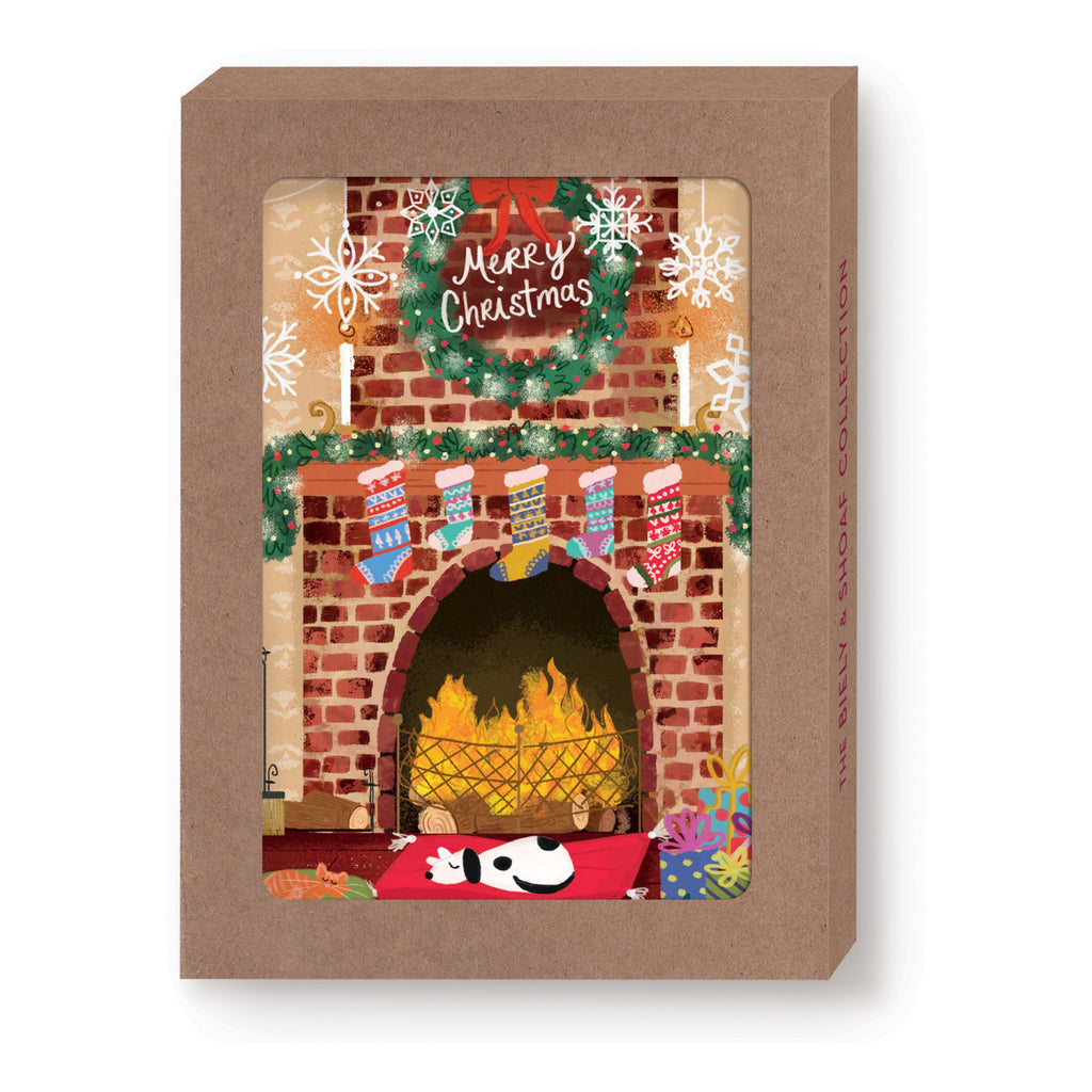 Holiday Hearth Boxed Holiday Cards.