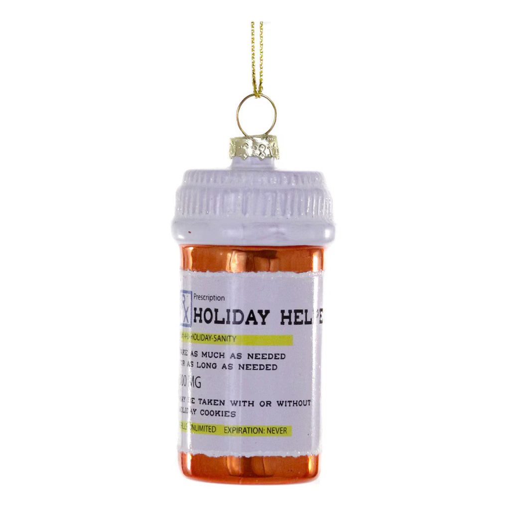 Holiday Helpers Pills Ornament.
