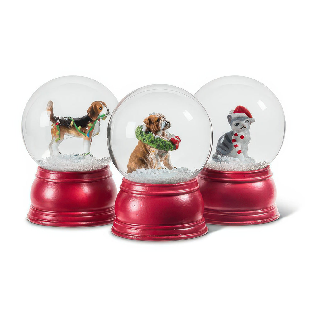 Holiday Pet Small Snow Globe.