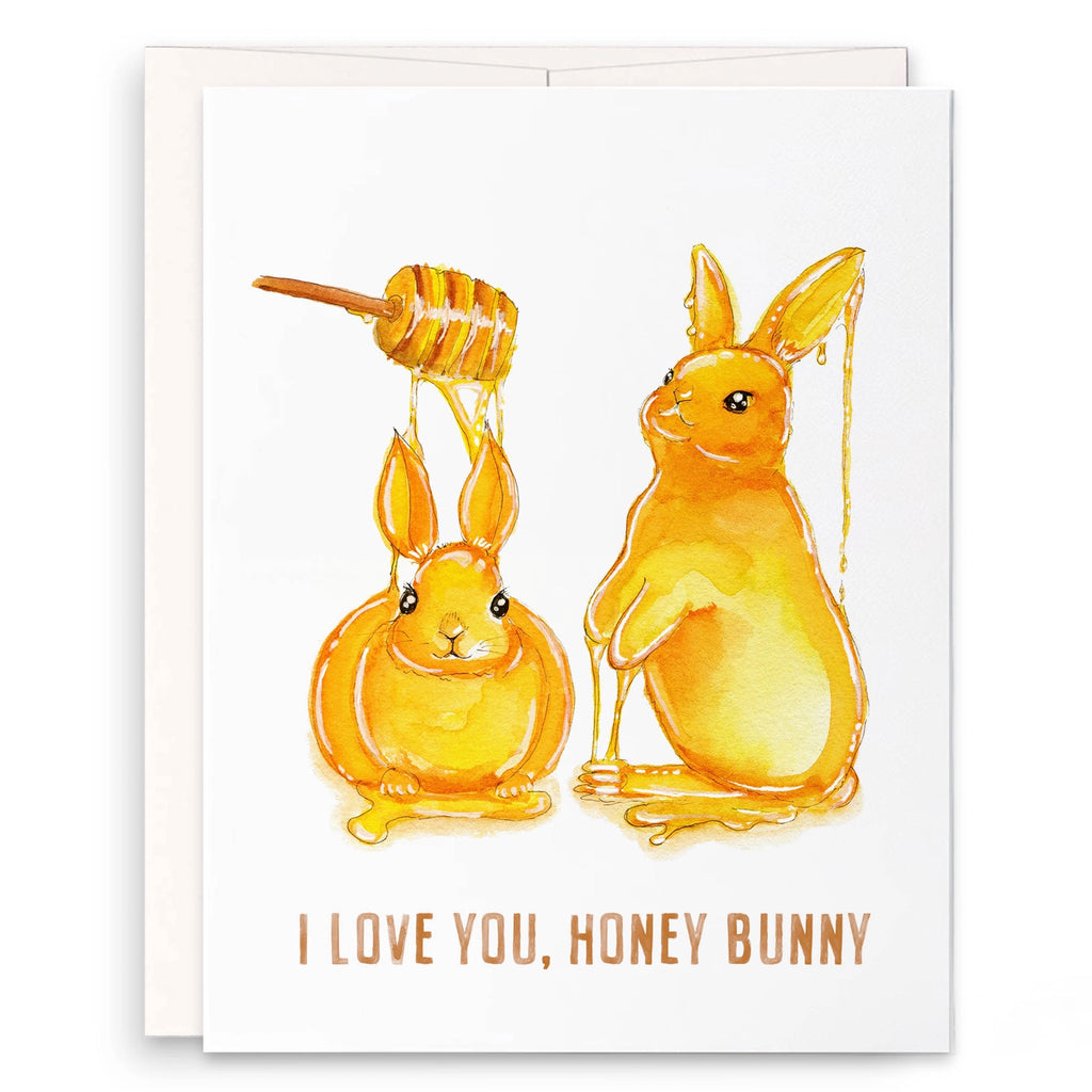 Honey Bunny Love Card.