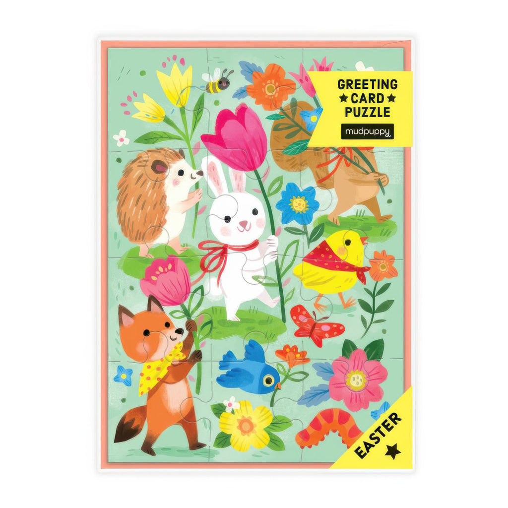 Hoppy Easter! Greeting Card Puzzle box.
