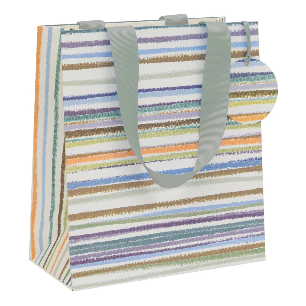 Horizontal Stripes Medium Gift Bag.