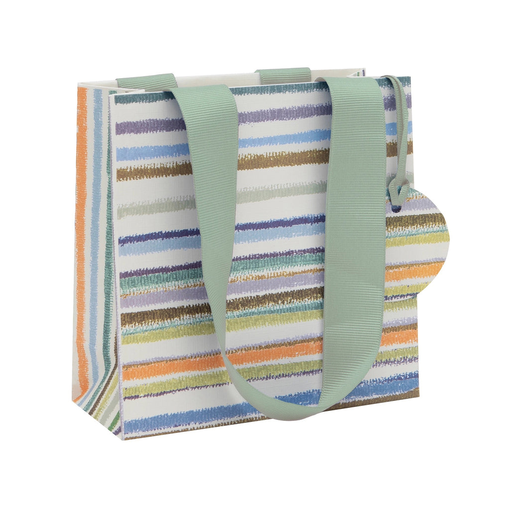 Horizontal Stripes Small Gift Bag.