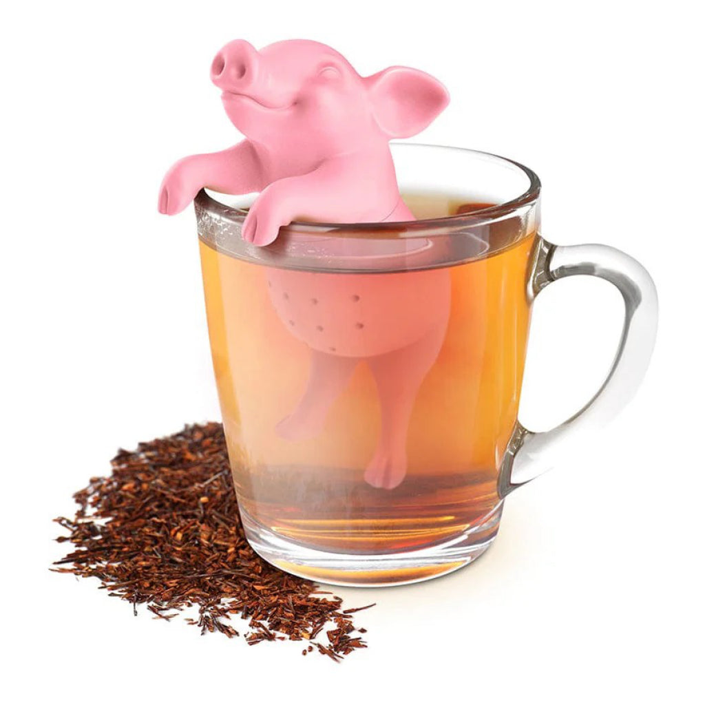 Hot-Belly Tea Infuser in cup.