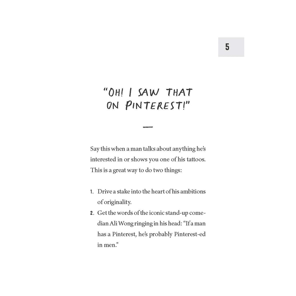 How To Piss Off Men - sample page 3.