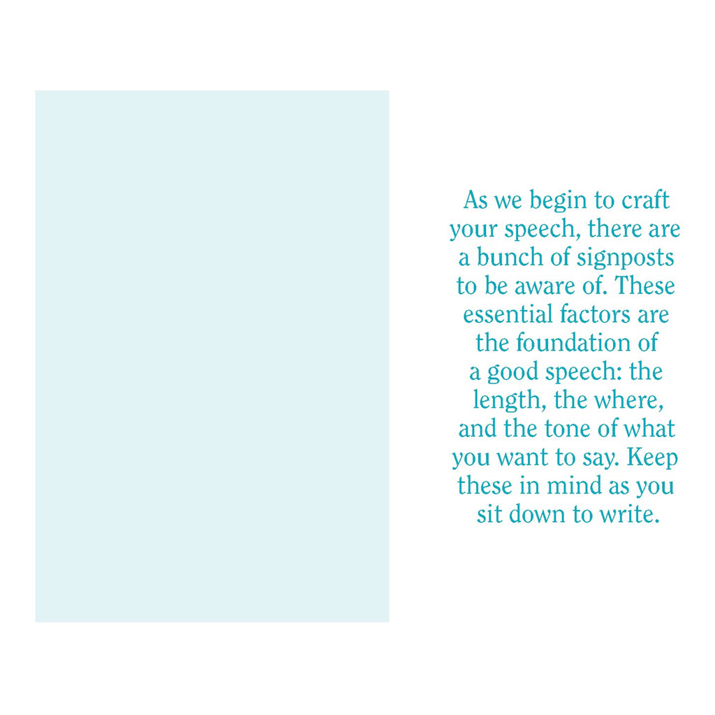 How To Write A Funny Speech - sample spread 1.