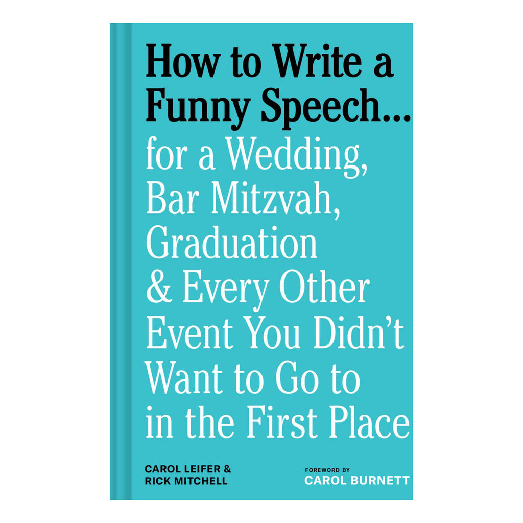 How To Write A Funny Speech.