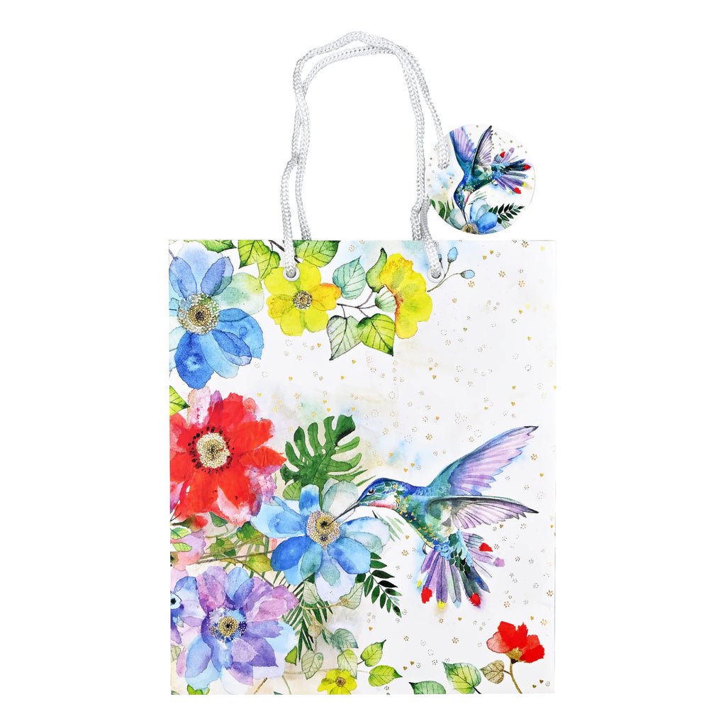 Hummingbird Garden Deluxe Gift Bag.