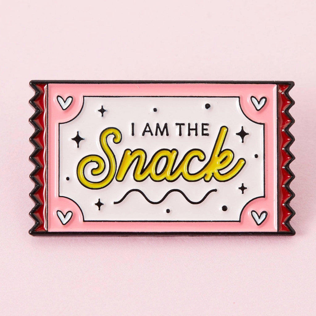 I Am The Snack Enamel Pin.