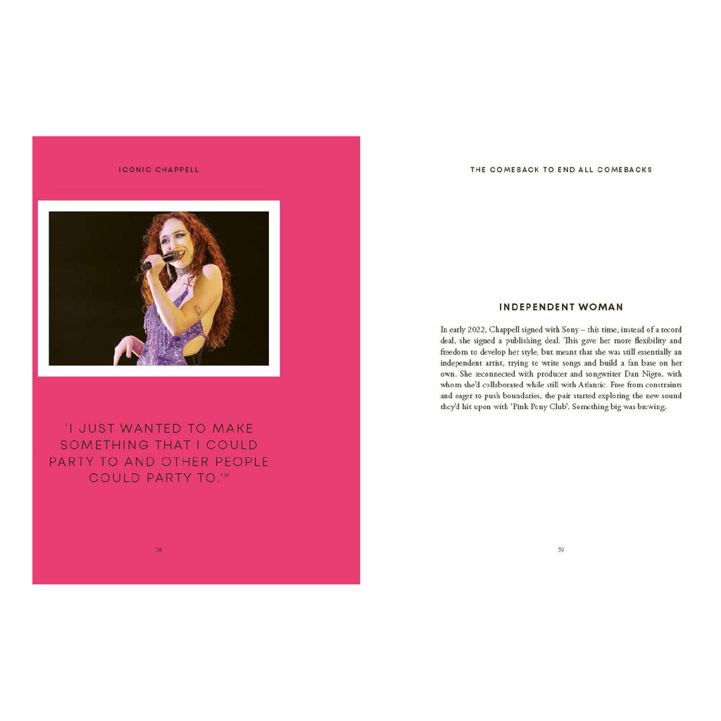Iconic Chappell - sample spread 4.