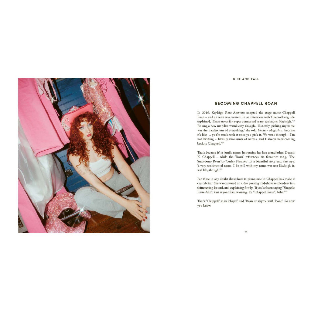 Iconic Chappell - sample spread .