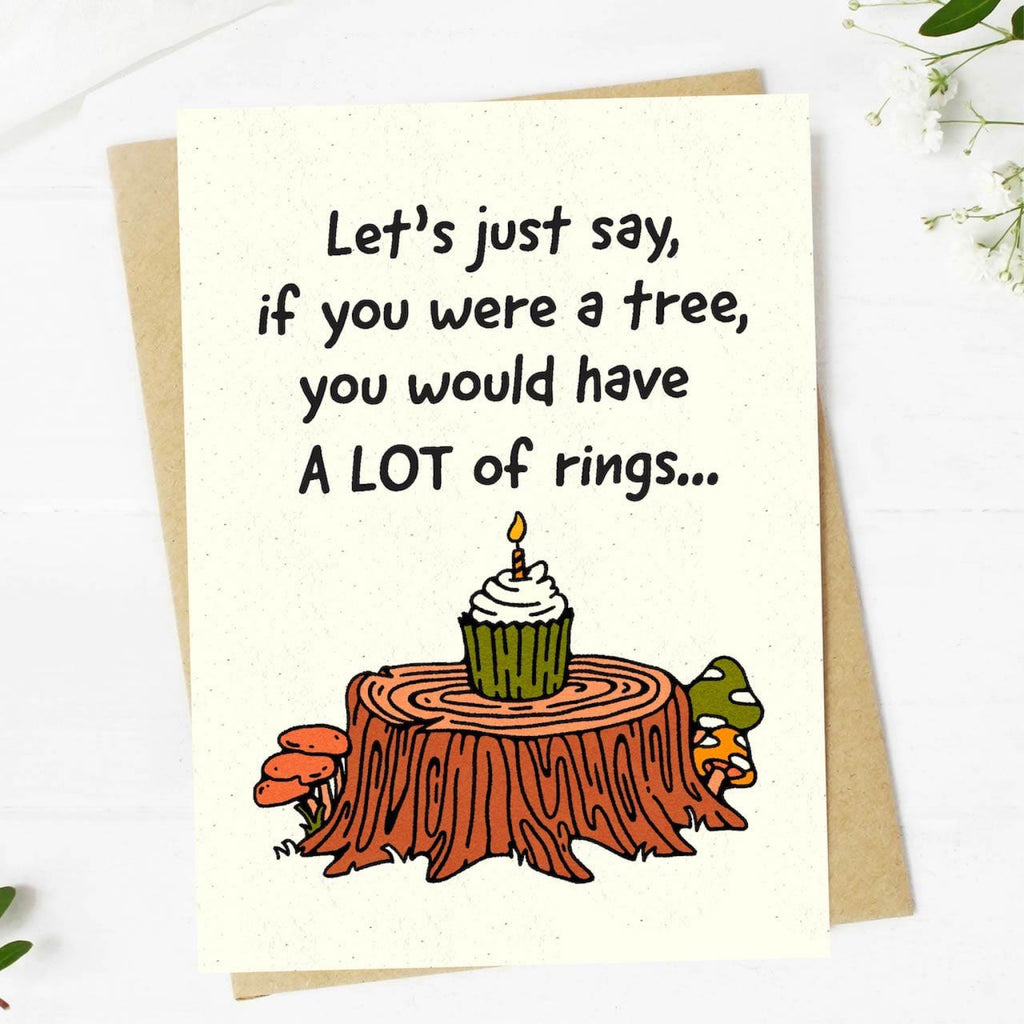 If You Were A Tree Birthday Card.