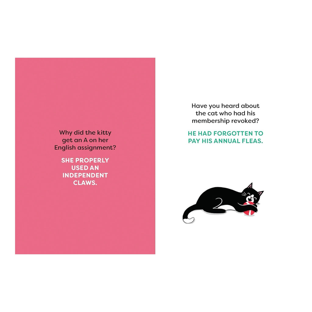 Impawsibly Good Book of Cat Jokes - sample spread 3.