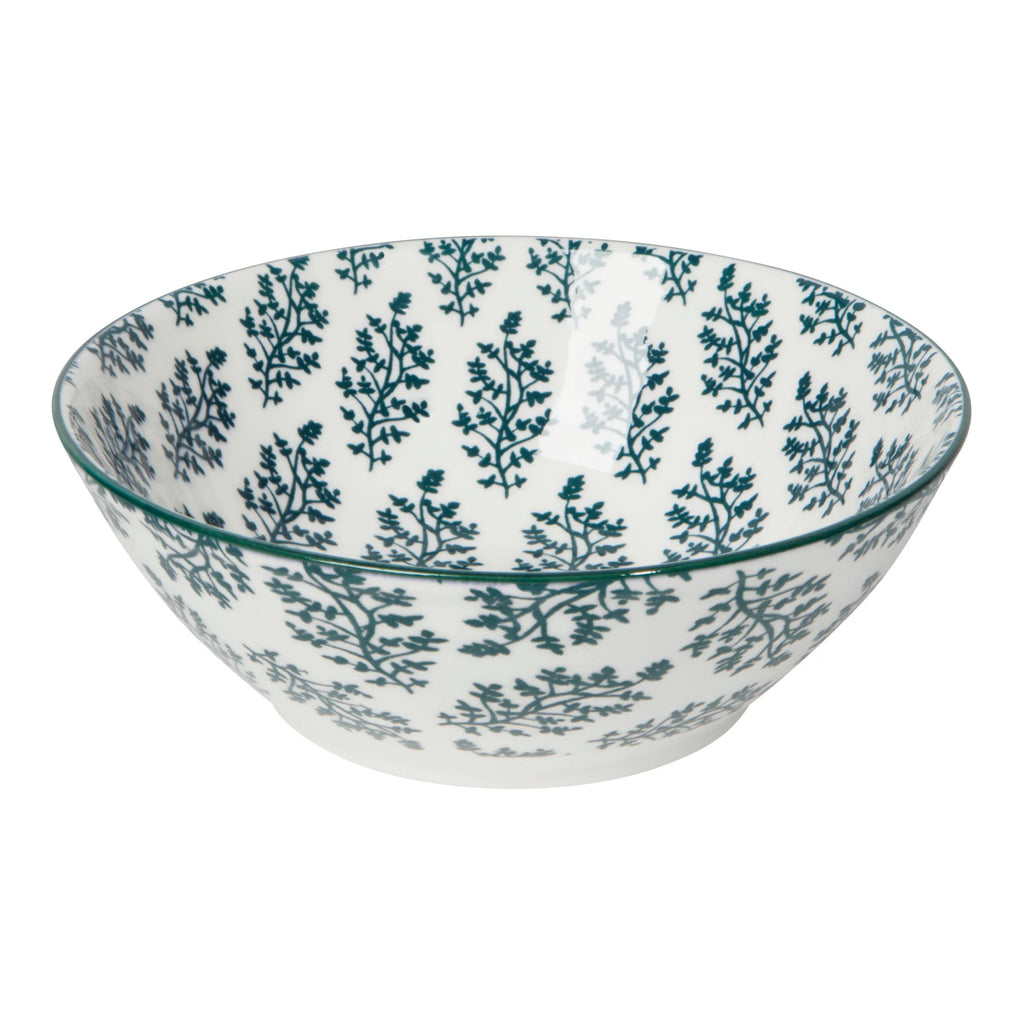 Imperial Fern Stamped Bowl Medium.