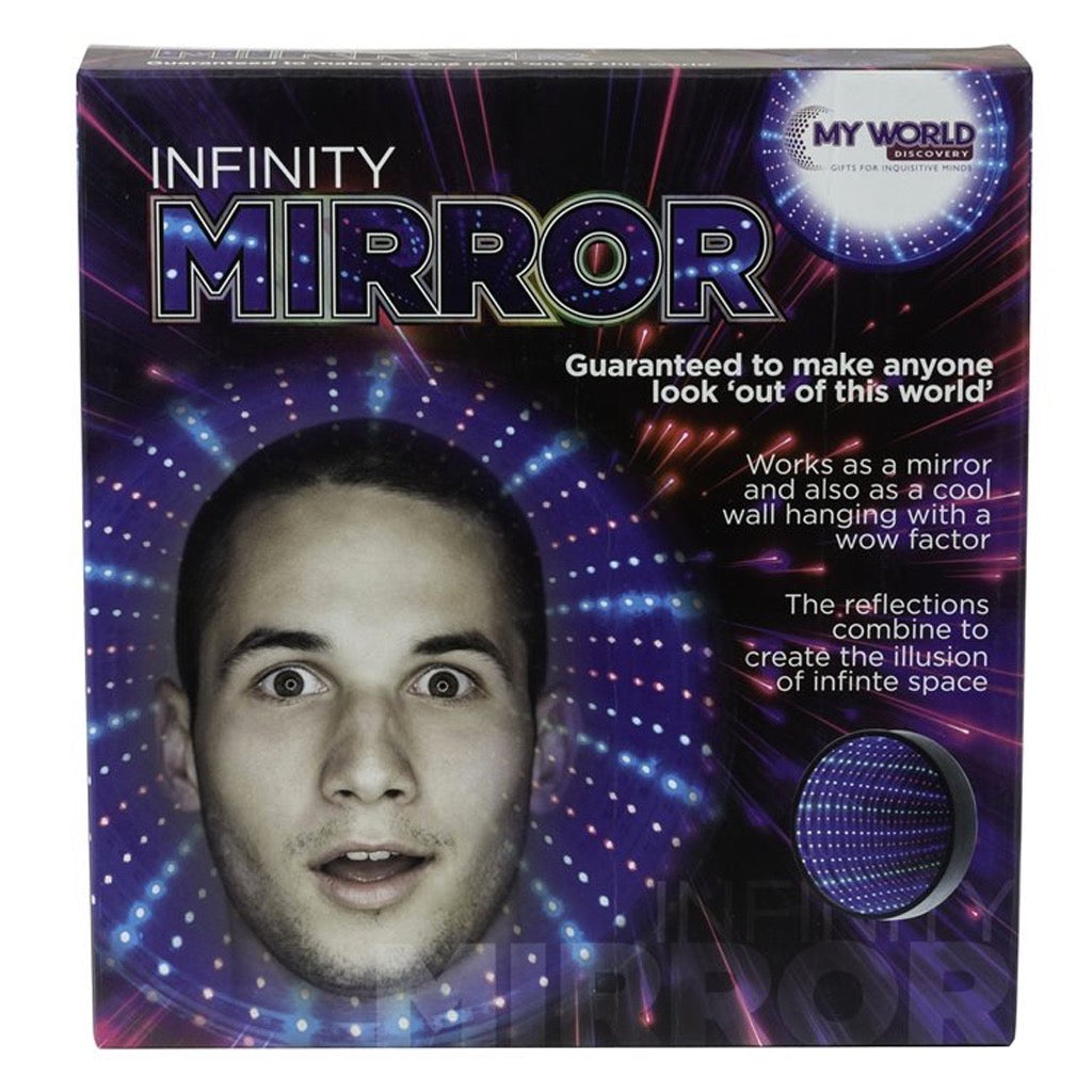 Infinity Mirror packaging.