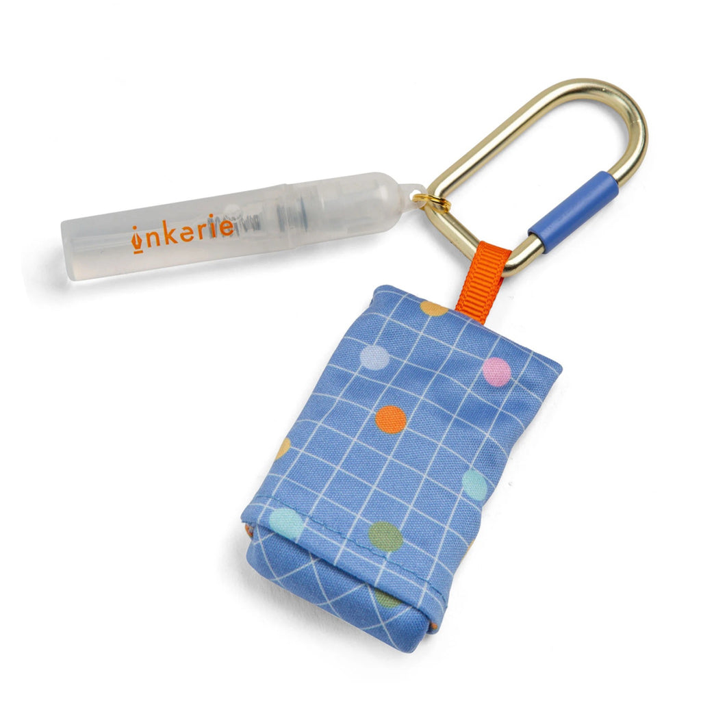 Inkerie On-The-Go Len & Screen Cleaning Kit - blue.