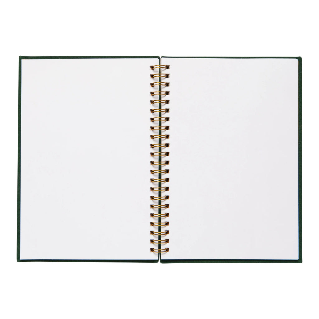 Inside of Wildgrove Embroidered Notebook.
