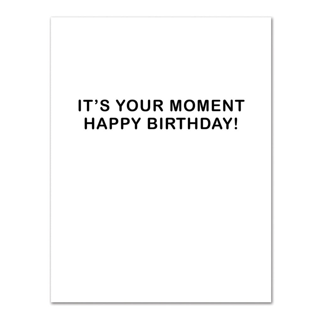 Inside of You're Golden K-Pop Demon Hunters Birthday Card.