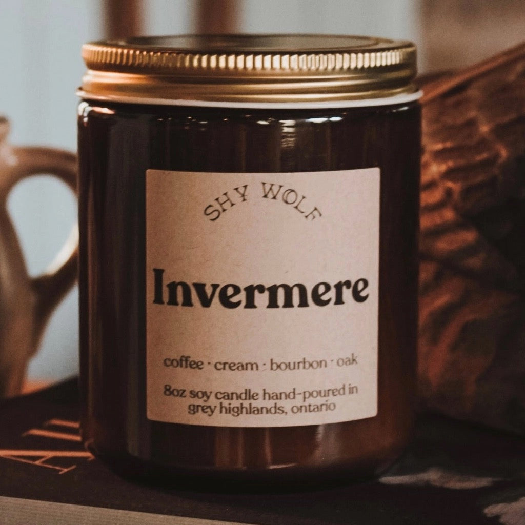 Invermere Soy Wax Candle.