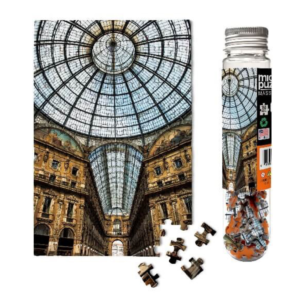 Italian Galleria Mini Jigsaw Puzzle with packaging.