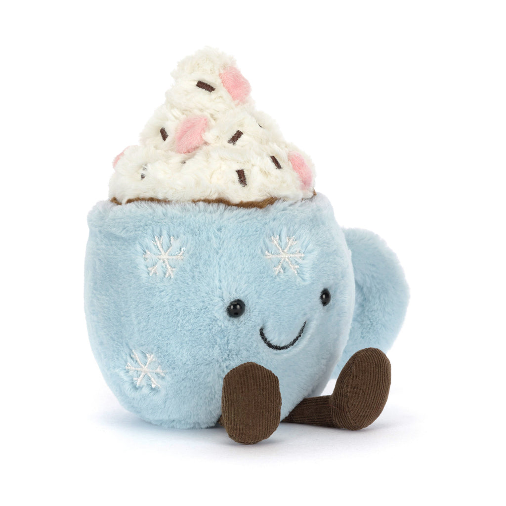 Jellycat Amuseables Hot Chocolate With Marshmallows.