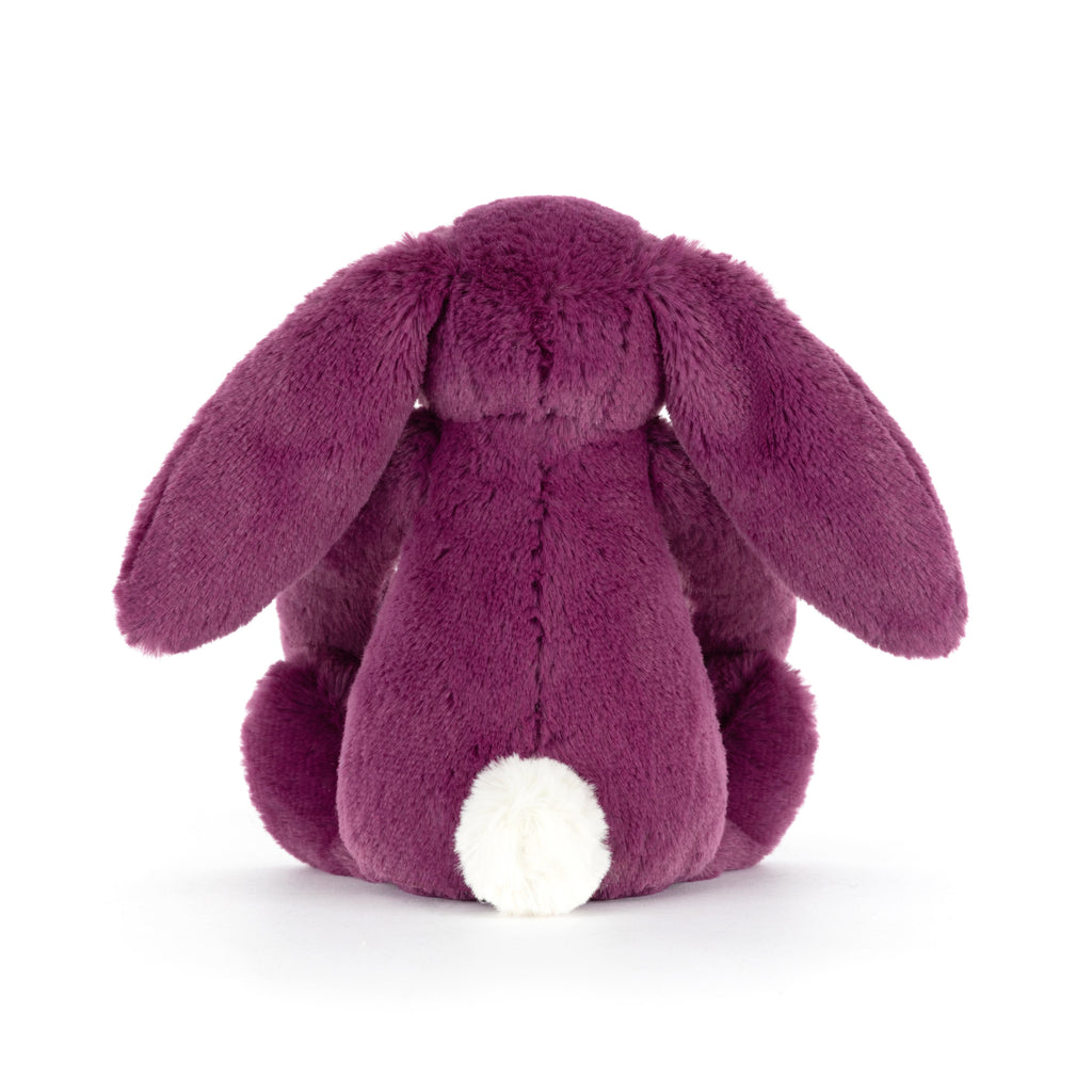 Jellycat Bashful Allium Bunny back view.
