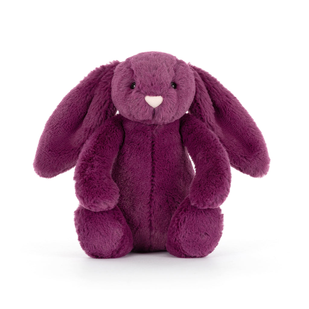 Jellycat Bashful Allium Bunny front view.