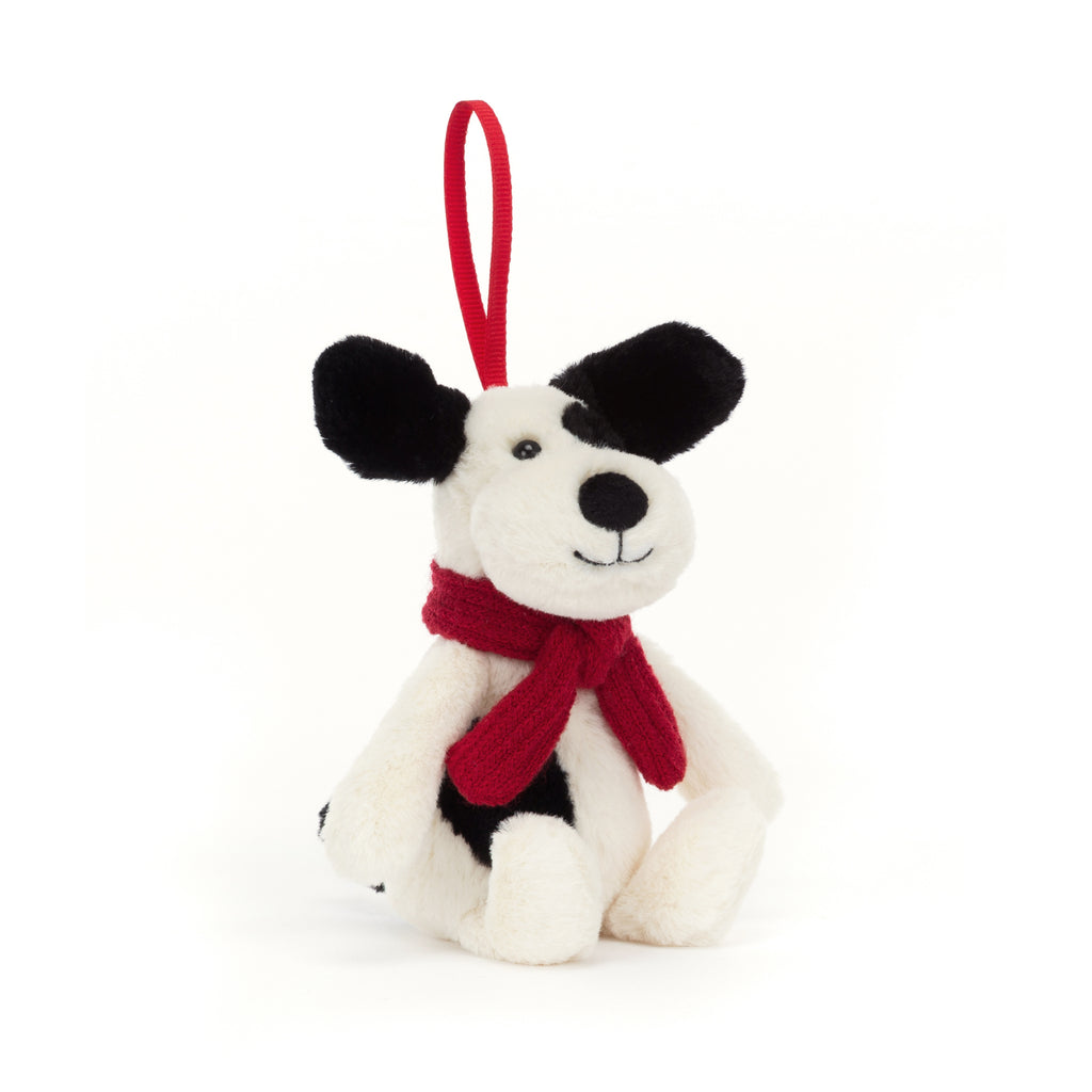 Jellycat Bashful Puppy Ornament.